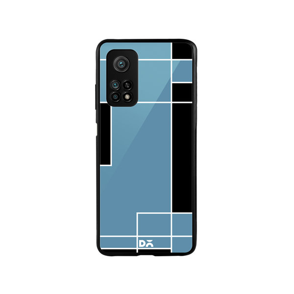 DailyObjects Blueberry Blocks Glass Case Cover For Xiaomi Mi 10T