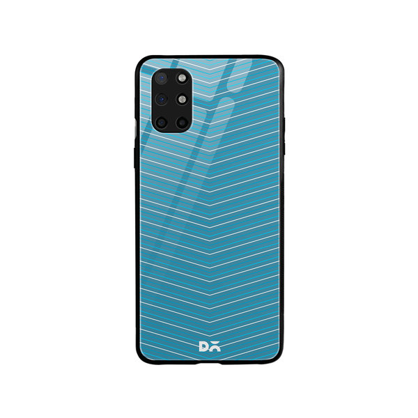 

DailyObjects Blueberry Broken Twills Glass Case Cover For OnePlus 8T