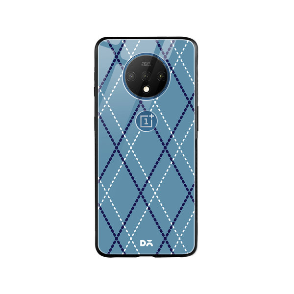 

DailyObjects Blueberry Diamond Rope Glass Case Cover For OnePlus 7T