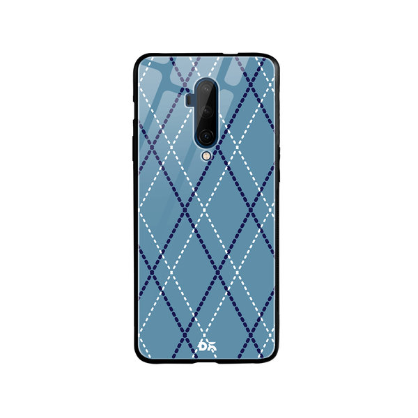 

DailyObjects Blueberry Diamond Rope Glass Case Cover For OnePlus 7T Pro