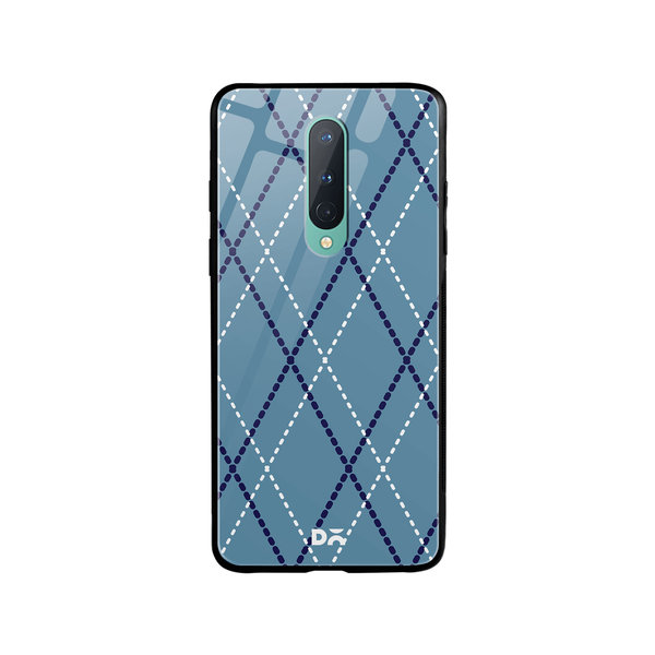 

DailyObjects Blueberry Diamond Rope Glass Case Cover For OnePlus 8