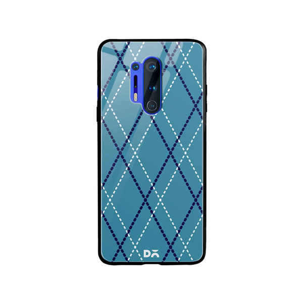 

DailyObjects Blueberry Diamond Rope Glass Case Cover For OnePlus 8 Pro