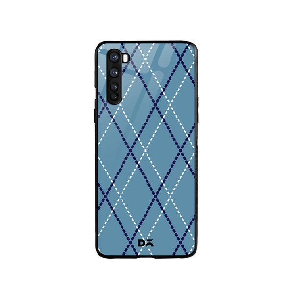 

DailyObjects Blueberry Diamond Rope Glass Case Cover For OnePlus Nord