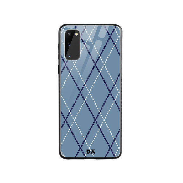 

DailyObjects Blueberry Diamond Rope Glass Case Cover For Samsung Galaxy S20