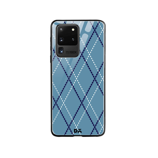 

DailyObjects Blueberry Diamond Rope Glass Case Cover For Samsung Galaxy S20 Ultra