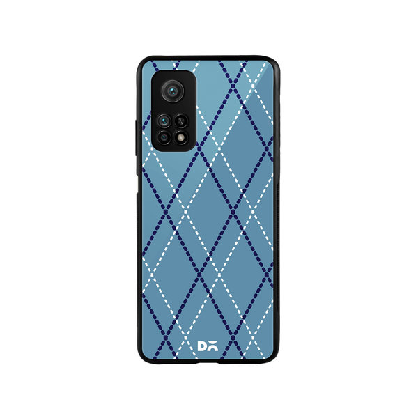 

DailyObjects Blueberry Diamond Rope Glass Case Cover For Xiaomi Mi 10T