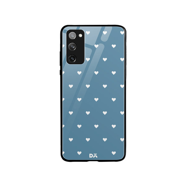 

DailyObjects Blueberry Hearts Glass Case Cover For Samsung Galaxy S20 FE