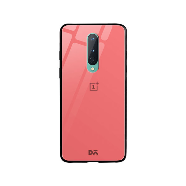 DailyObjects Blush Glass Case Cover For OnePlus 8