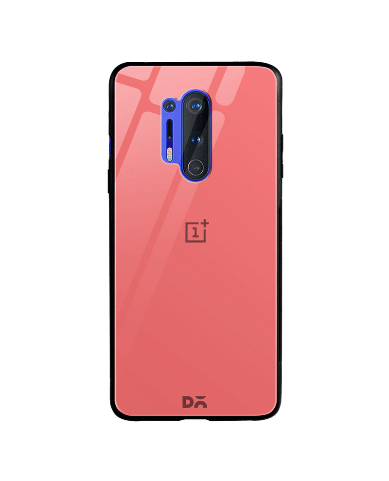 Blush Glass Case Cover For OnePlus 8 Pro