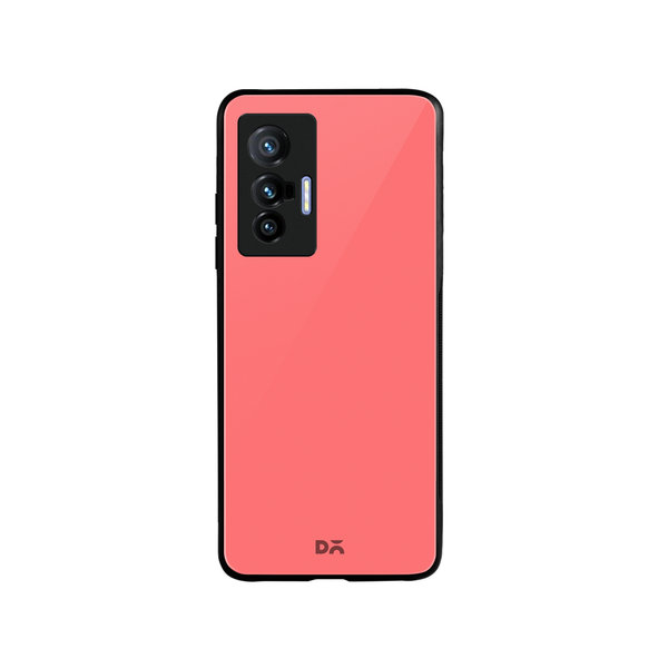 DailyObjects Blush Glass Case Cover For Vivo X70