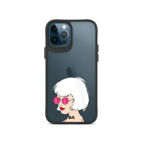 

DailyObjects Bold Beautiful Black Hybrid Clear Case Cover For iPhone 12 Pro Max