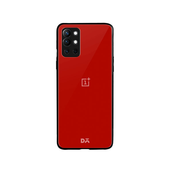 

DailyObjects Bright Red Glass Case Cover For OnePlus 9R