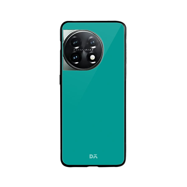 

DailyObjects Bright Teal Glass Case Cover For OnePlus 11 5G