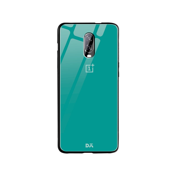 

DailyObjects Bright Teal Glass Case Cover For OnePlus 7