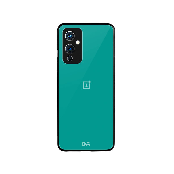 

DailyObjects Bright Teal Glass Case Cover For OnePlus 9