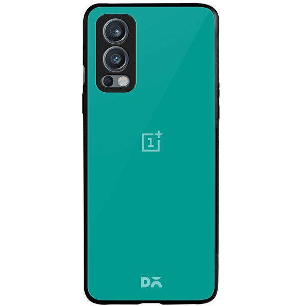 

DailyObjects Bright Teal Glass Case Cover For OnePlus Nord 2