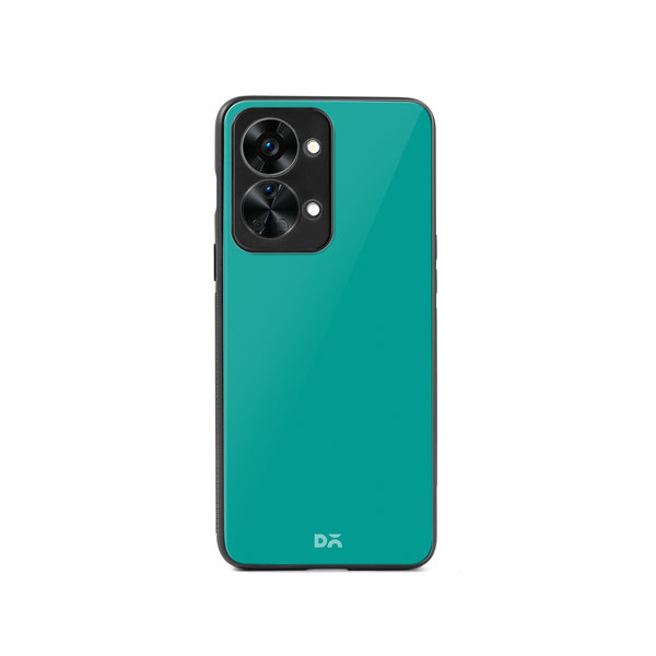 

DailyObjects Bright Teal Glass Case Cover For OnePlus Nord 2T