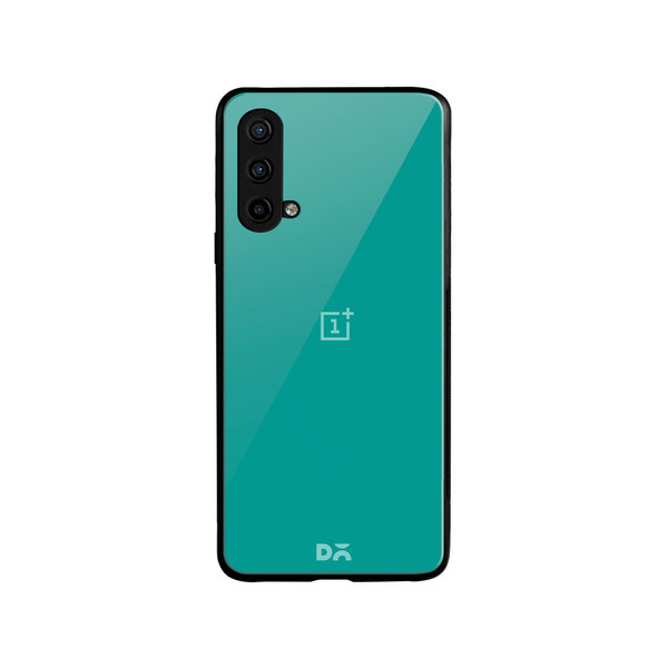 

DailyObjects Bright Teal Glass Case Cover For OnePlus Nord CE