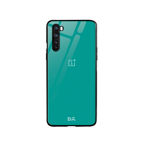 

DailyObjects Bright Teal Glass Case Cover For OnePlus Nord