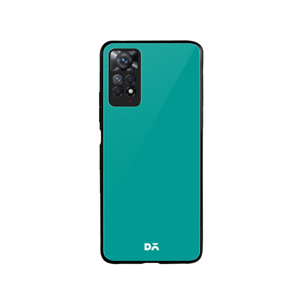 

DailyObjects Bright Teal Glass Case Cover For Xiaomi Redmi Note 11 Pro