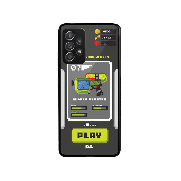 

DailyObjects Bubble Blaster Glass Case Cover For Samsung Galaxy A53