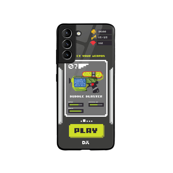 

DailyObjects Bubble Blaster Glass Case Cover For Samsung Galaxy S21