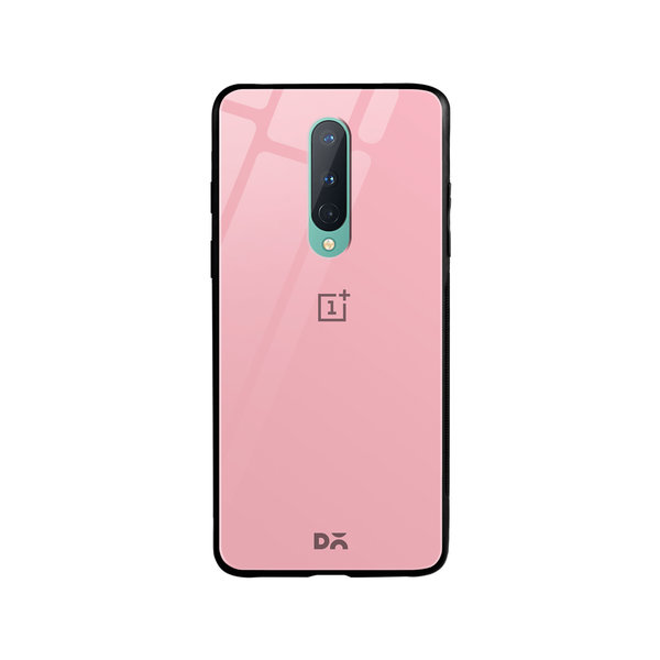 DailyObjects Bubblegum Glass Case Cover For OnePlus 8