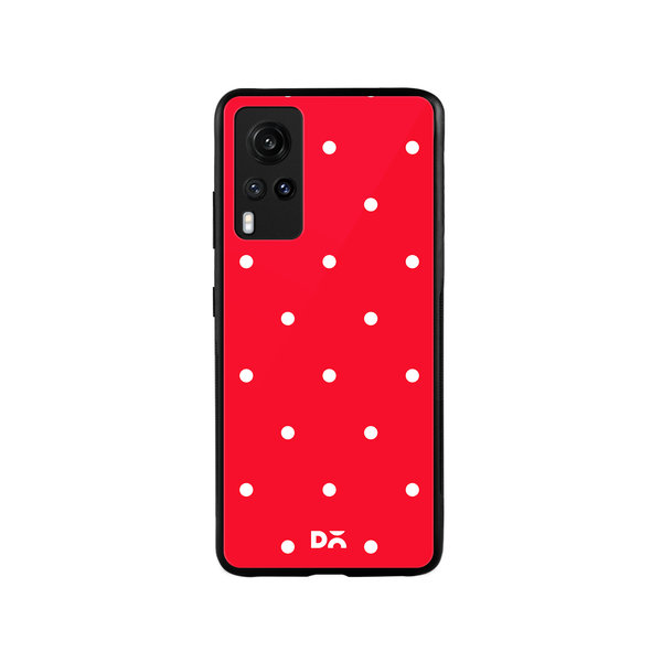

DailyObjects Bubbles Scarlet Glass Case Cover For Vivo X60