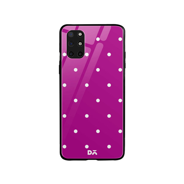 

DailyObjects Bubbles Violet Glass Case Cover For OnePlus 8T