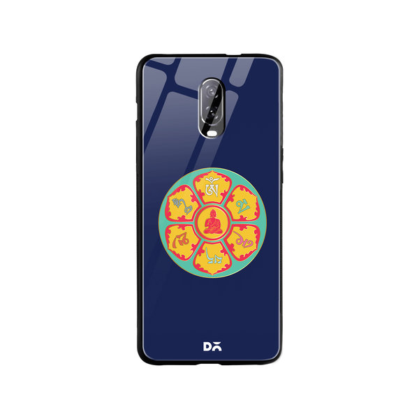 

DailyObjects Buddha Dharma Wheel Glass Case Cover For OnePlus 7