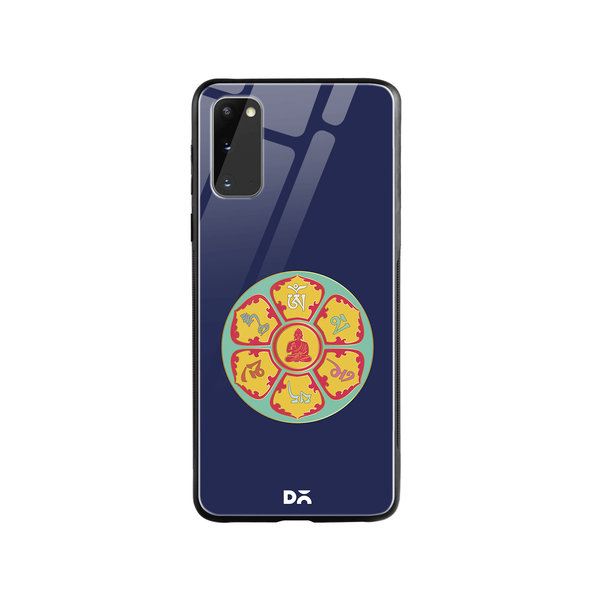 

DailyObjects Buddha Dharma Wheel Glass Case Cover For Samsung Galaxy S20