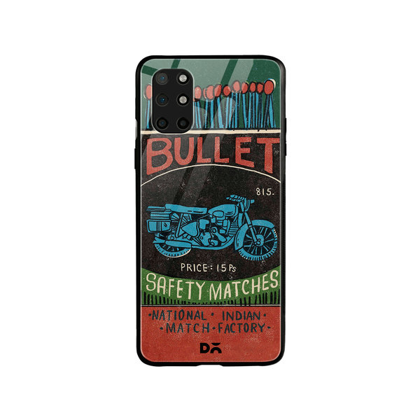 

DailyObjects Bullet Matchbox Glass Case Cover For OnePlus 8T