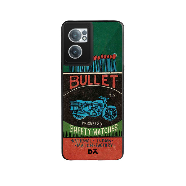 

DailyObjects Bullet Matchbox Glass Case Cover For OnePlus Nord CE 2