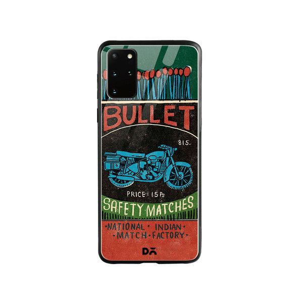 

DailyObjects Bullet Matchbox Glass Case Cover For Samsung Galaxy S20 Plus