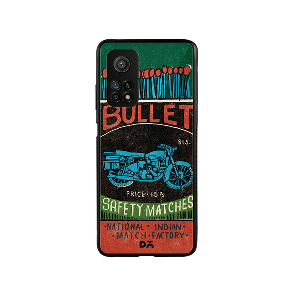 

DailyObjects Bullet Matchbox Glass Case Cover For Xiaomi Mi 10T
