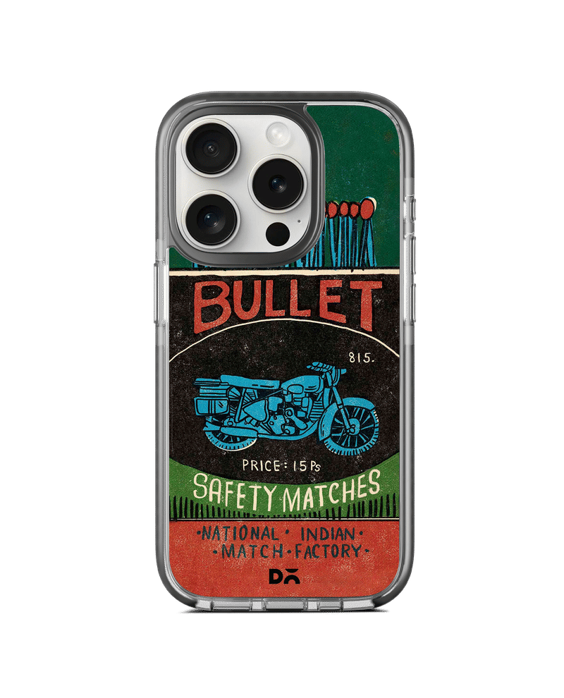 Bullet Matchbox Stride 3.0 MagSafe Case Cover For iPhone 15 Pro
