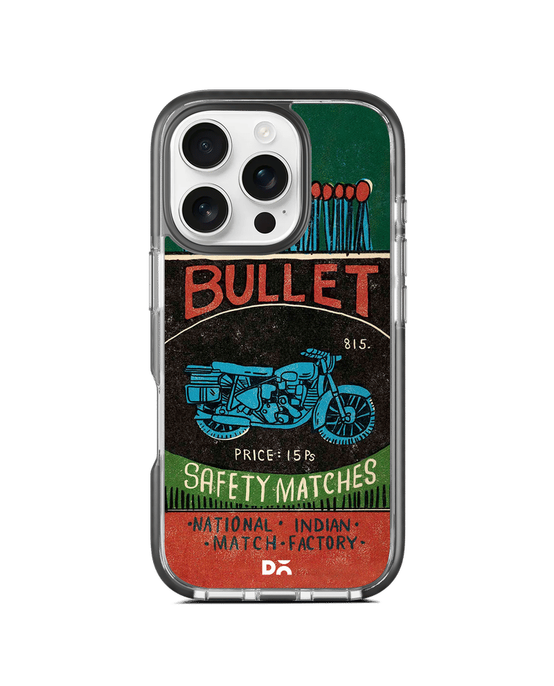 Bullet Matchbox Stride 3.0 MagSafe Case Cover For iPhone 16 Pro