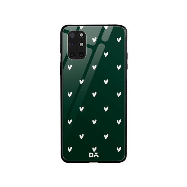 

DailyObjects Bundle Heart Bottle Green Glass Case Cover For OnePlus 8T