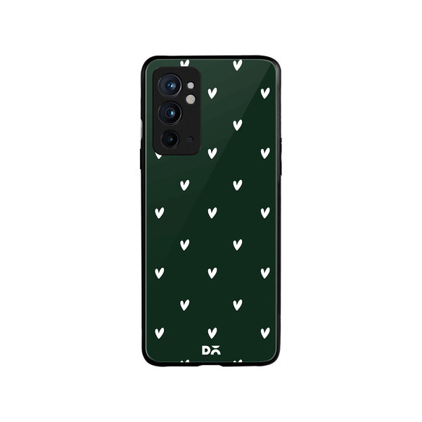 

DailyObjects Bundle Heart Bottle Green Glass Case Cover For OnePlus 9RT