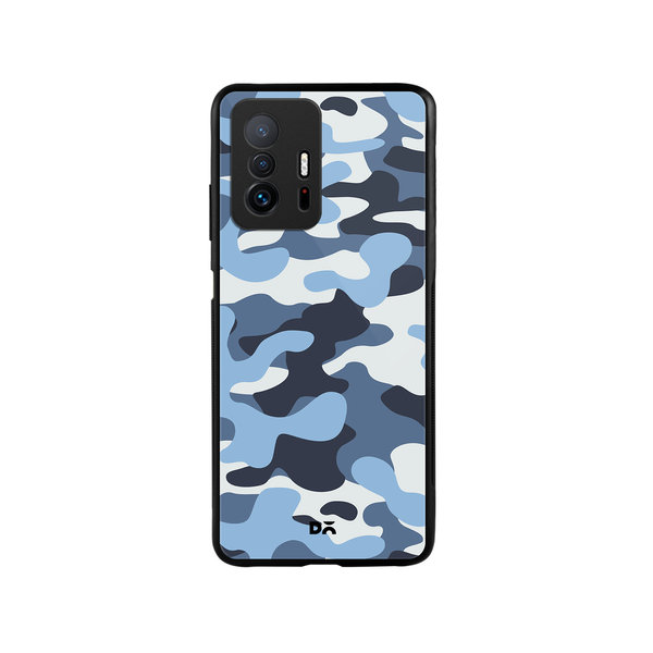 

DailyObjects Camouflage Aquatic Glass Case Cover For Xiaomi 11T