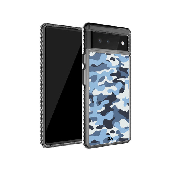

DailyObjects Camouflage Aquatic Stride 2.0 Case Cover For Google Pixel 6