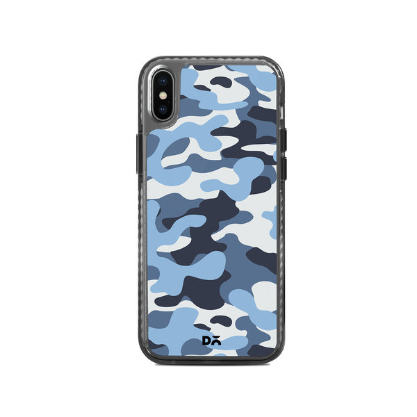 DailyObjects Camouflage Aquatic Stride 2.0 Case Cover For iPhone XS