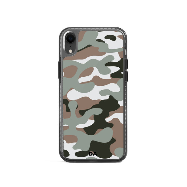 

DailyObjects Camouflage Army Stride 2.0 Case Cover For iPhone XR