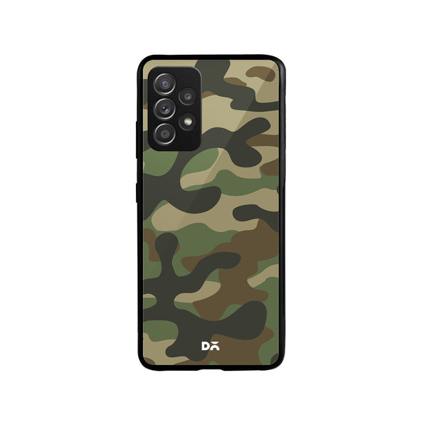 

DailyObjects Camouflage Glass Case Cover For Samsung Galaxy A73