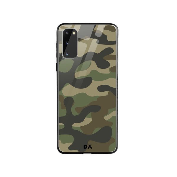 

DailyObjects Camouflage Glass Case Cover For Samsung Galaxy S20