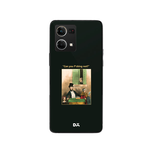 

DailyObjects Can You Not Glass Case Cover For Oppo F21 Pro