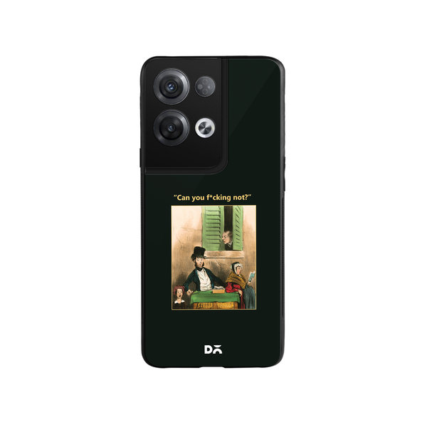 

DailyObjects Can You Not Glass Case Cover For Oppo Reno 8