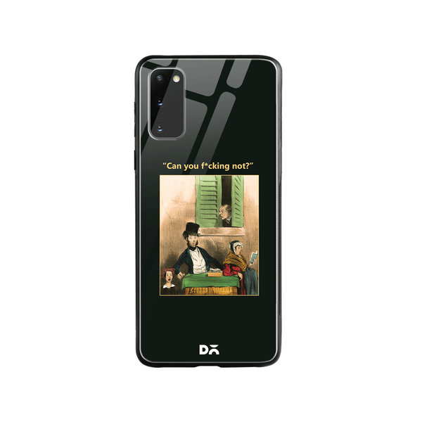 

DailyObjects Can You Not Glass Case Cover For Samsung Galaxy S20