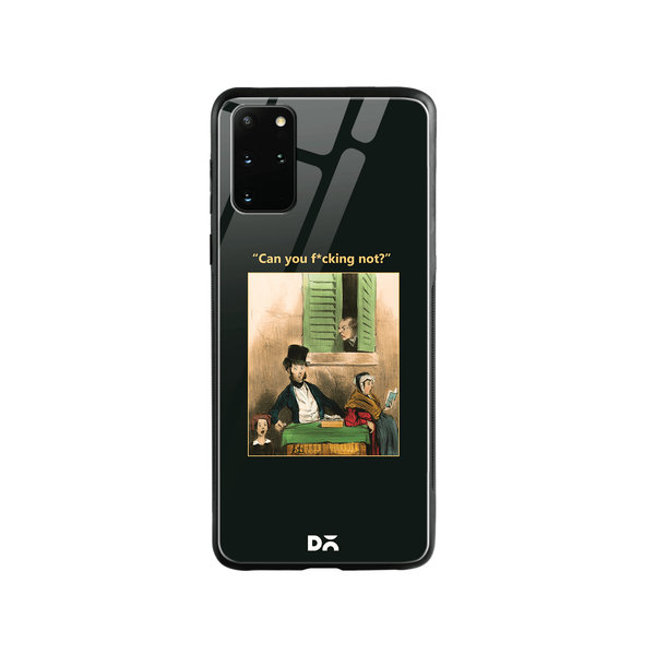 

DailyObjects Can You Not Glass Case Cover For Samsung Galaxy S20 Plus