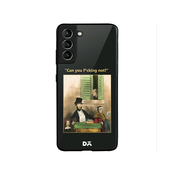 

DailyObjects Can You Not Glass Case Cover For Samsung Galaxy S22 Plus